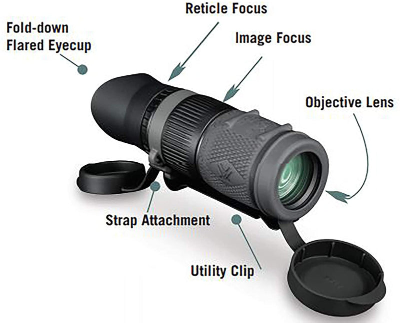 Vortex Optics Recce Pro HD 8x32 Monocular