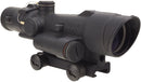 Trijicon ACOG 3.5x35 LED Illuminated .223 Horseshoe/Dot Reticle with TA51 Thumbscrew Mount, Red - Middletown Outdoors