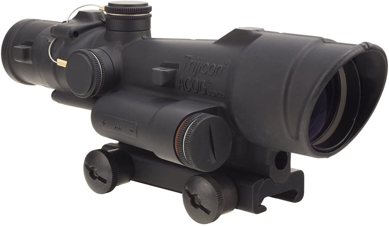 Trijicon ACOG 3.5x35 LED Illuminated .223 Horseshoe/Dot Reticle with TA51 Thumbscrew Mount, Red - Middletown Outdoors
