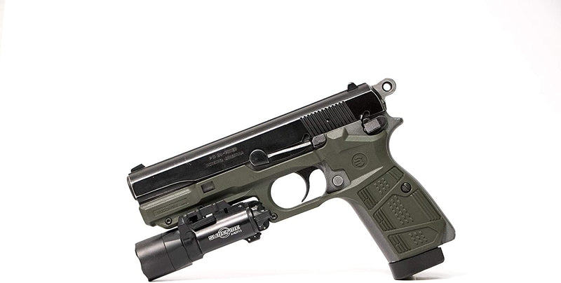 Recover Tactical HPC Grip and Rail System for The Browning and FN Hi Power Series of Pistols Hi Power Grips