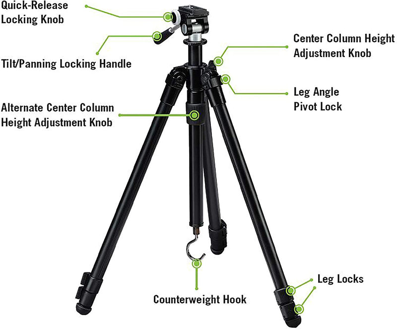 Vortex Optics High Country II Tripod Kit