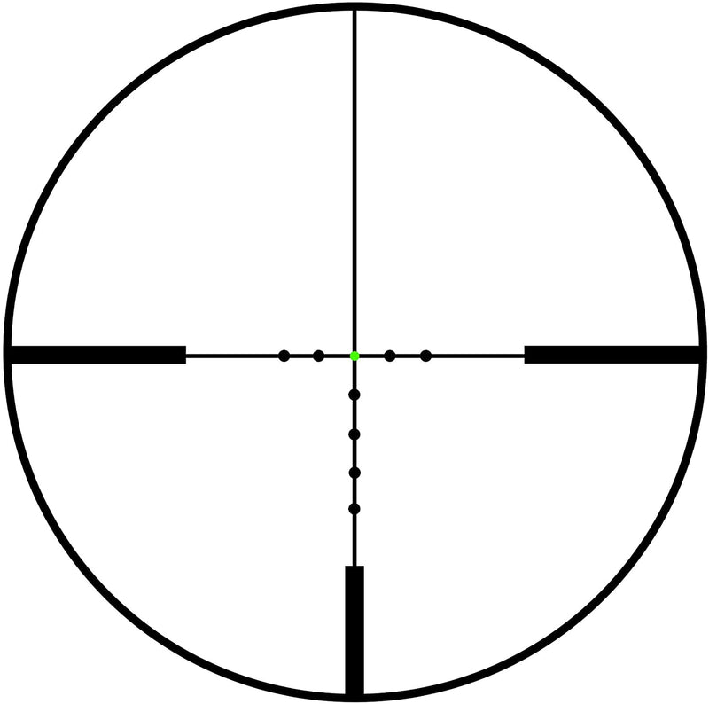 AccuPoint® 1-6x24 Riflescope MOA-Dot Crosshair w/ Green Dot, Tritium / Fiber Optics Illuminated