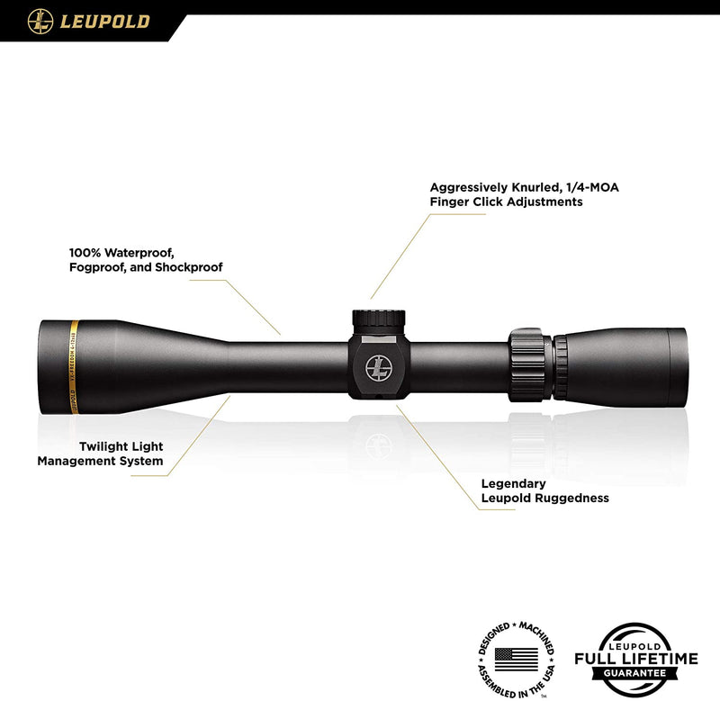 LEUPOLD SCOPE VX-FREEDOM 4-12X40 TRI-MOA MATTE - Middletown Outdoors