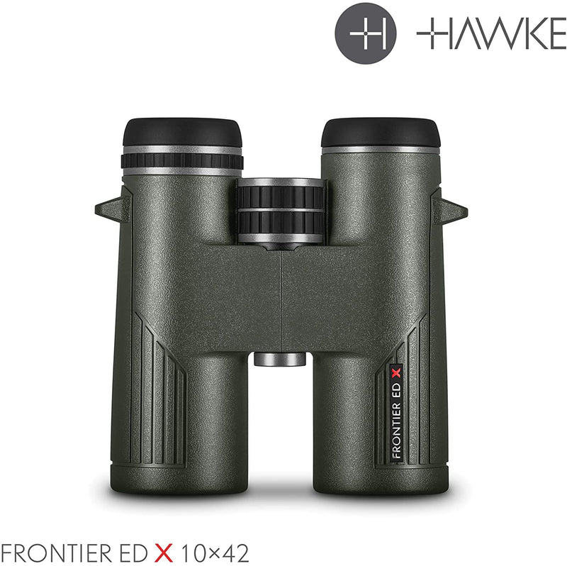 Hawke Sport Optics Frontier ED X 10x42 Binocular, Green, 38412