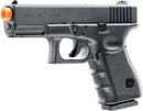 Elite Force Glock 19 'Gen3' Airsoft Pistol, Green Gas Powered Blowback, 290FPS - Includes Can Of Green Gas & 500 .20G BB's (2276303)