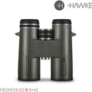 Hawke Sport Optics Frontier ED X 8x42mm Roof Prism Binocular, Rubber, Green, 38410