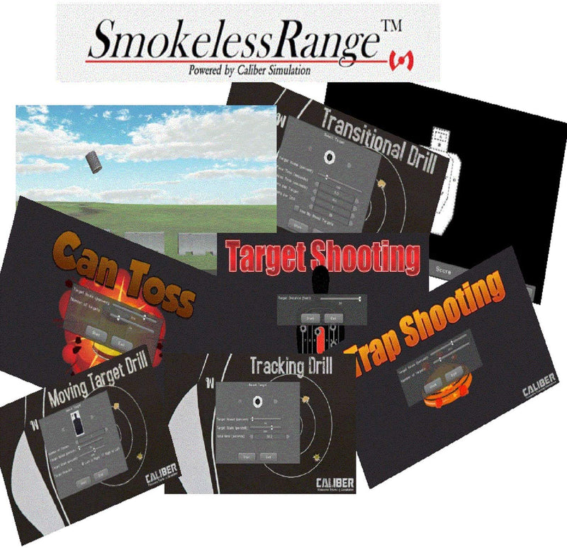 Laser Ammo Diamond Smokeless Range Simulator Combo Package