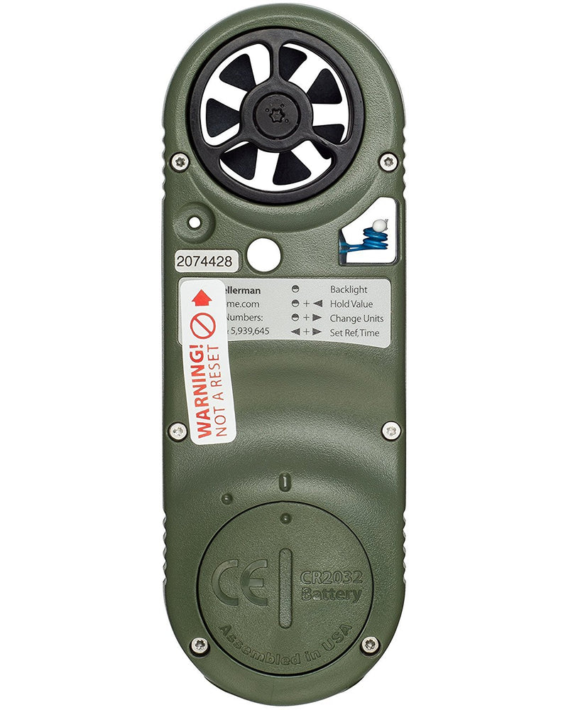 Kestrel 3500 Weather Meter with Night Vision, Olive Drab (OB-KEST-0835NV) - Middletown Outdoors