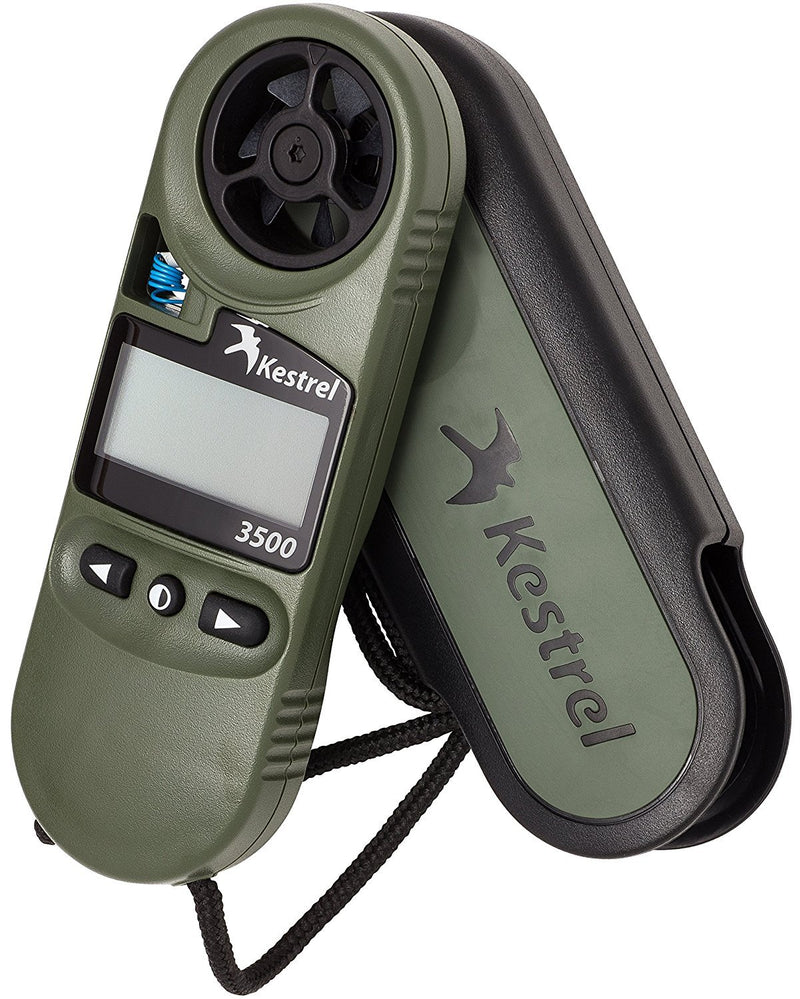 Kestrel 3500 Weather Meter with Night Vision, Olive Drab (OB-KEST-0835NV) - Middletown Outdoors