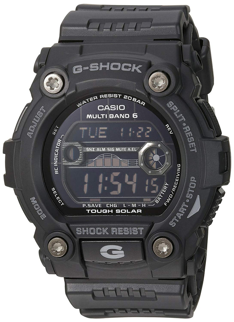Casio Men's GW7900B-1 G-Shock Black Solar Sport Watch - Middletown Outdoors
