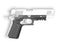 CC3H BLACK 1911 GRIP AND RAIL SYSTEM - Middletown Outdoors