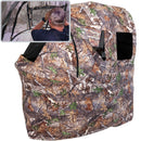 AYIN Tactical Hunting Blind See Through with Carrying Bag, 1 Person Pop Up Ground Blinds 270 Degree Field of View, Portable Durable Hunting Tent for Deer & Turkey Hunting