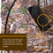 AYIN Tactical Hunting Blind See Through with Carrying Bag, 1 Person Pop Up Ground Blinds 270 Degree Field of View, Portable Durable Hunting Tent for Deer & Turkey Hunting