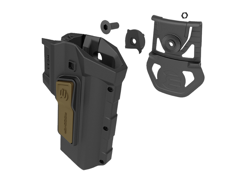 RECOVER Tactical HC11 ACTIVE RETENTION HOLSTER FOR THE RECOVERED 1911 - RIGHT TAN - Middletown Outdoors