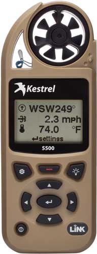 Kestrel 5500 Weather Meter w/ LiNK & Vane Mount Desert - Middletown Outdoors