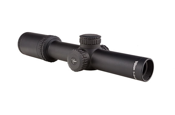 AccuPower® 1-4x24 Riflescope Duplex Crosshair w/ Red LED, 30mm Tube - Middletown Outdoors