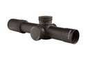 AccuPower® 1-8x28 Riflescope MIL Segmented-Circle Crosshair w/ Red LED, 34mm Tube - Middletown Outdoors