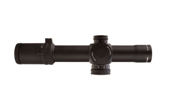 AccuPower® 1-8x28 Riflescope MIL Segmented-Circle Crosshair w/ Red LED, 34mm Tube - Middletown Outdoors