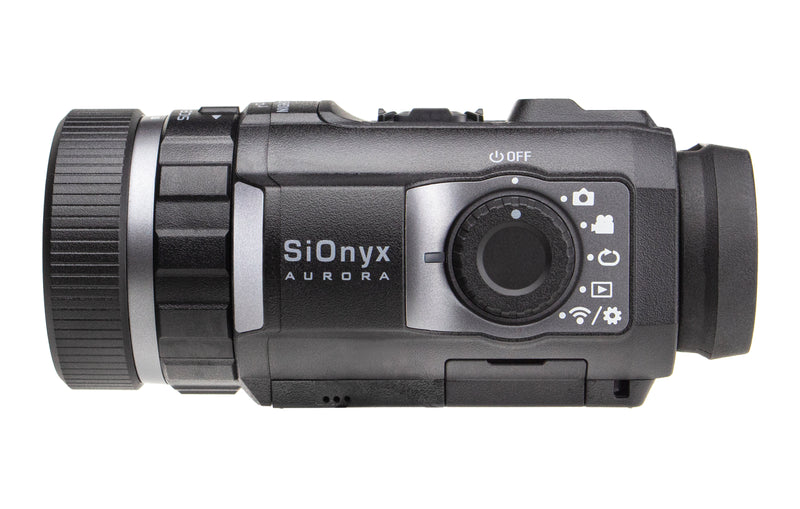 SIONYX Aurora Black I Full-Color Digital Night Vision Camera with Hard Case I Ultra Low-Light IR Night Vision Monocular I Weapon Rated, Water Resistant, WiFi & Time Lapse. (HARD CASE) - Middletown Outdoors