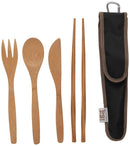RePEaT Utensil Set Hijiki (Black) - Middletown Outdoors