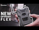 2022 Spypoint FLEX Multi-Carrier Cellular Trail Camera - 1080p Video Resolution, 33MP Photo Transmission, 100ft Detection Range