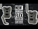 2022 Spypoint FLEX Multi-Carrier Cellular Trail Camera - 1080p Video Resolution, 33MP Photo Transmission, 100ft Detection Range