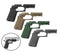 Recover Tactical Grip And Rail System For Full Size & Compact 1911 Pistols, Easy To Install, No Modifications Needed - CC3H/CC3C - Middletown Outdoors