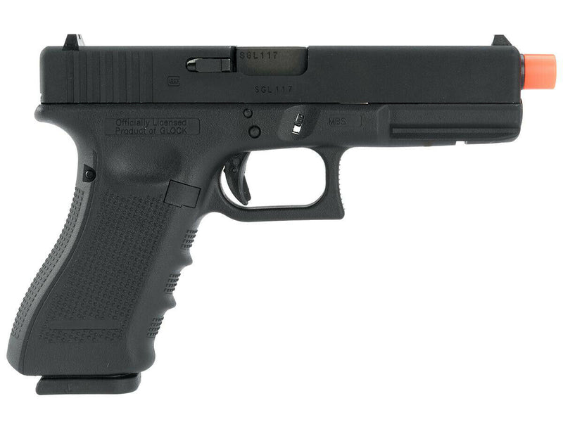 Elite Force Glock 17 Gen4, GBB Airsoft Pistol, .6mm Cal, 300 FPS - Includes Can Of Green Gas &5 00 .20G BB's (2276300)