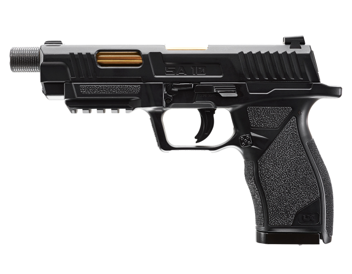 Umarex SA10 Air Pistol, .177 Pellet Gun, CO2 Blowback, Up To 420 FPS - Includes 5 CO2 Capsules (2252113) - Middletown Outdoors