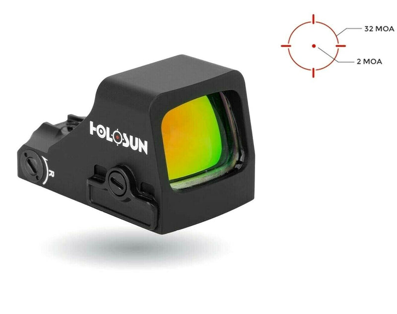 HOLOSUN HS507K-X2 Classic Red Dot Sight, 2MOA Dot, 32MOA Circle (Open Box)