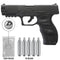 Umarex 9XP .177 Air Pistol, CO2 Blowback, 400 FPS, Includes BB Bundle (2252107)