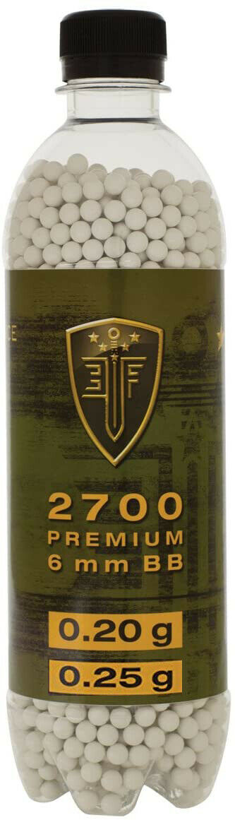 2700 Count .20G / .25G 6mm BB Airsoft Ammo, Elite Force Premium Airsoft Rounds - Middletown Outdoors